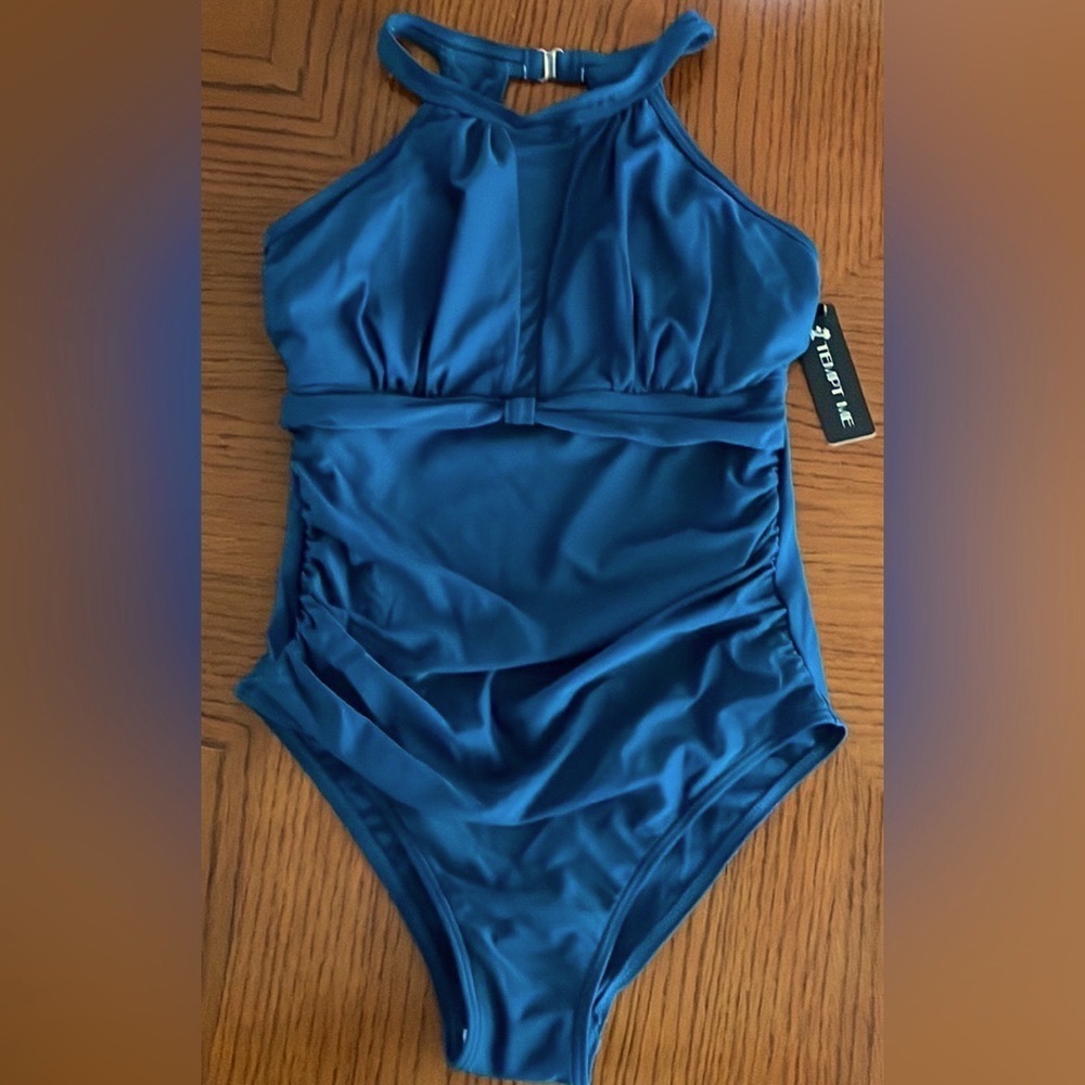 NWT Tempt Me High-V neckline Mesh